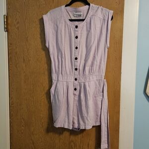NWT UO linen romper